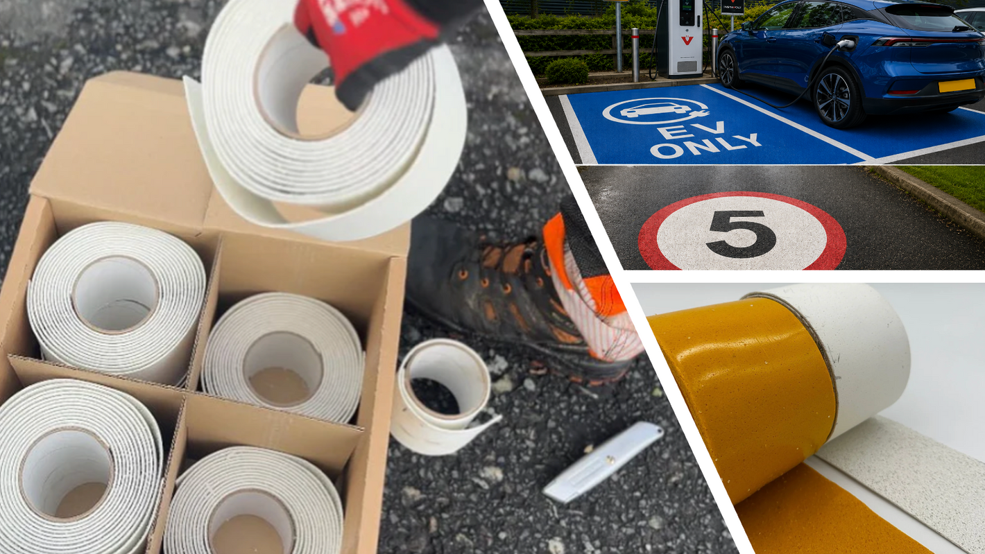 Thermoplastic lines markings/symbols - Ready Set Supplied
