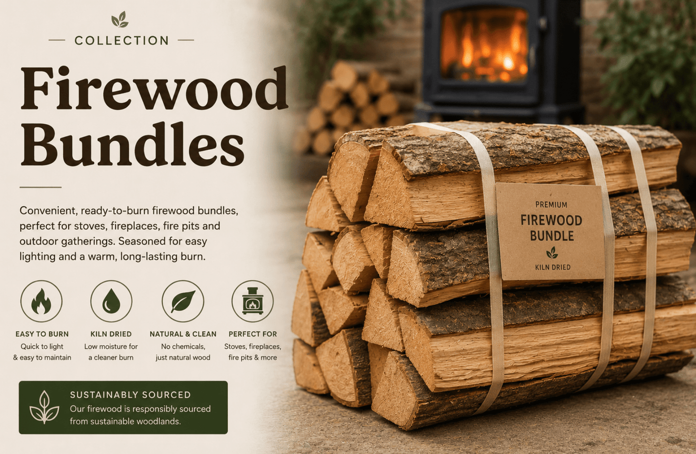 Firewood Bundles - Ready Set Supplied
