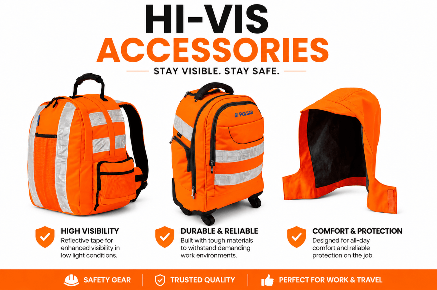 Hi-Vis Accessories - Ready Set Supplied