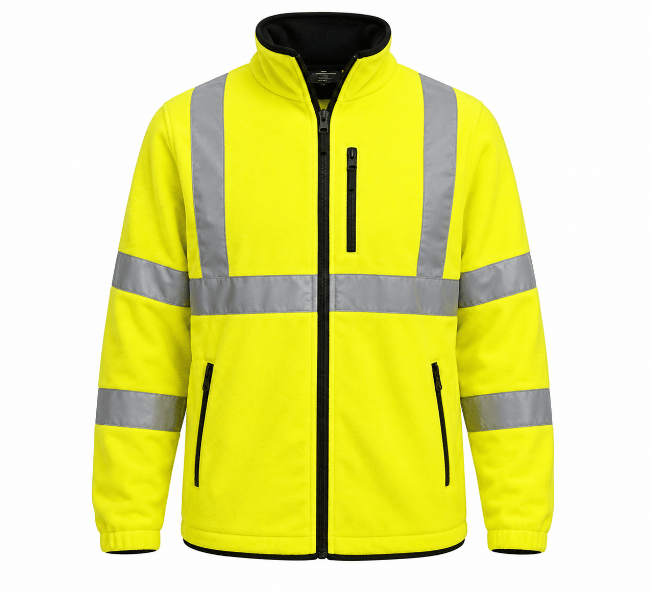 Hi-Vis Fleece Jackets - Ready Set Supplied