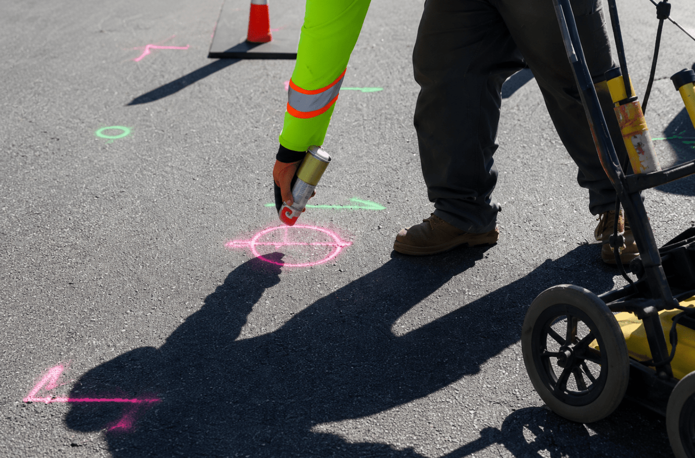 Line marking Paint - Ready Set Supplied