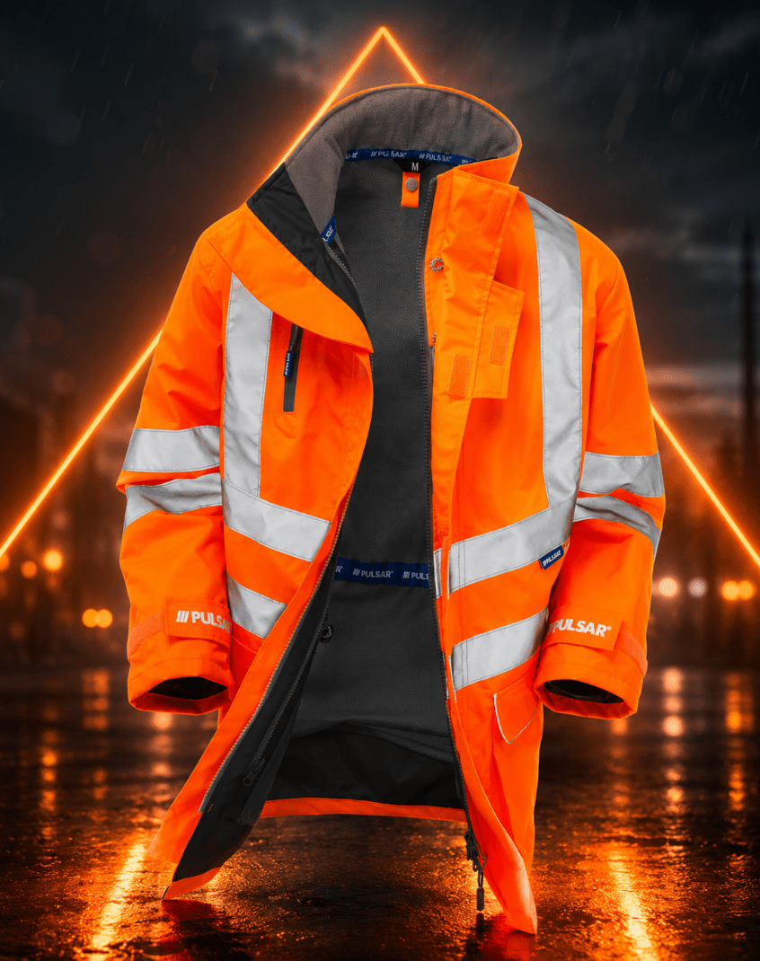 Orange Hi-Vis Jackets - Ready Set Supplied