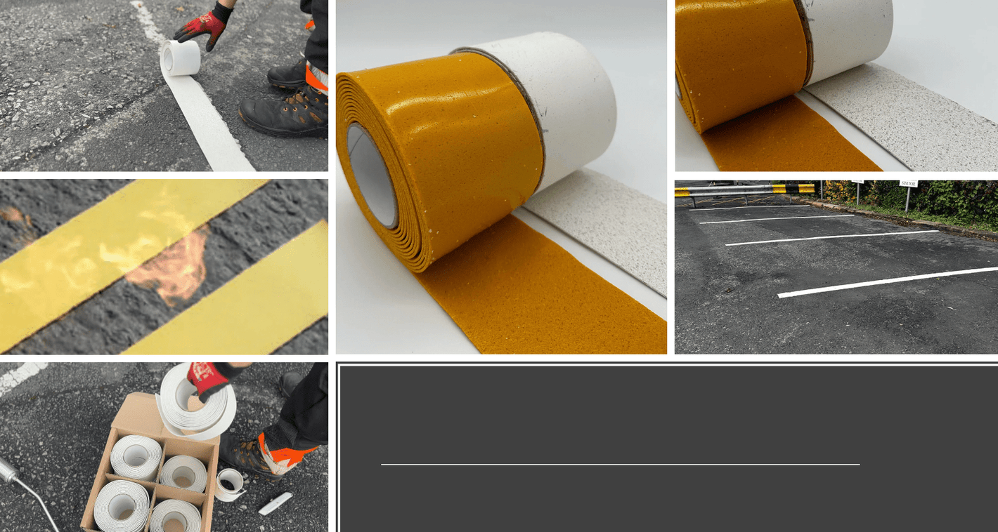 Thermoplastic Line Marking Tape - Ready Set Supplied