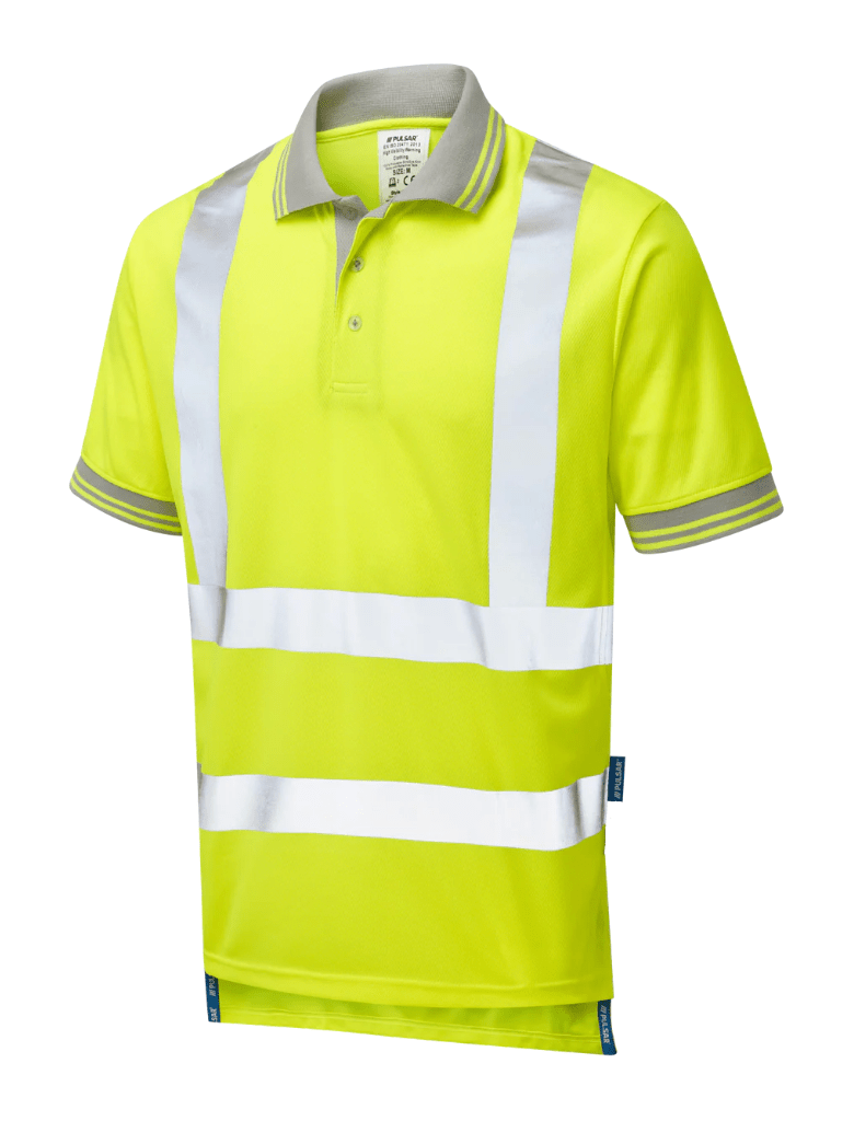 Yellow Hi-Vis Polo Shirts - Ready Set Supplied