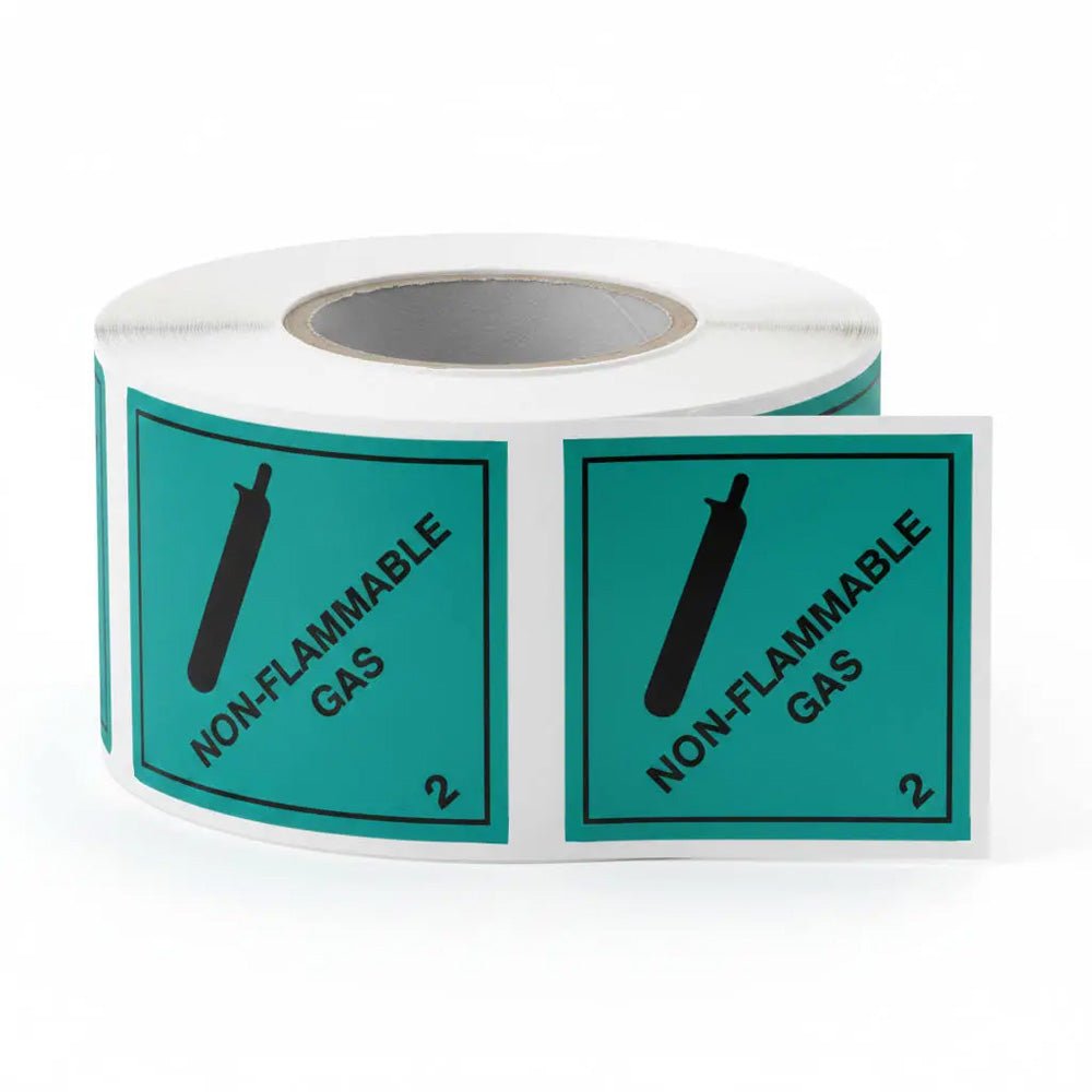 100 S/A Labels 100 x 100mm Non Flammable Gas - Ready Set Supplied100 S/A Labels 100 x 100mm Non Flammable Gas54517