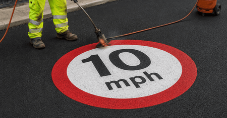 10mph Speed Roundel - Tricolour - Ready Set Supplied10mph Speed Roundel - Tricolour600mm x 600mm