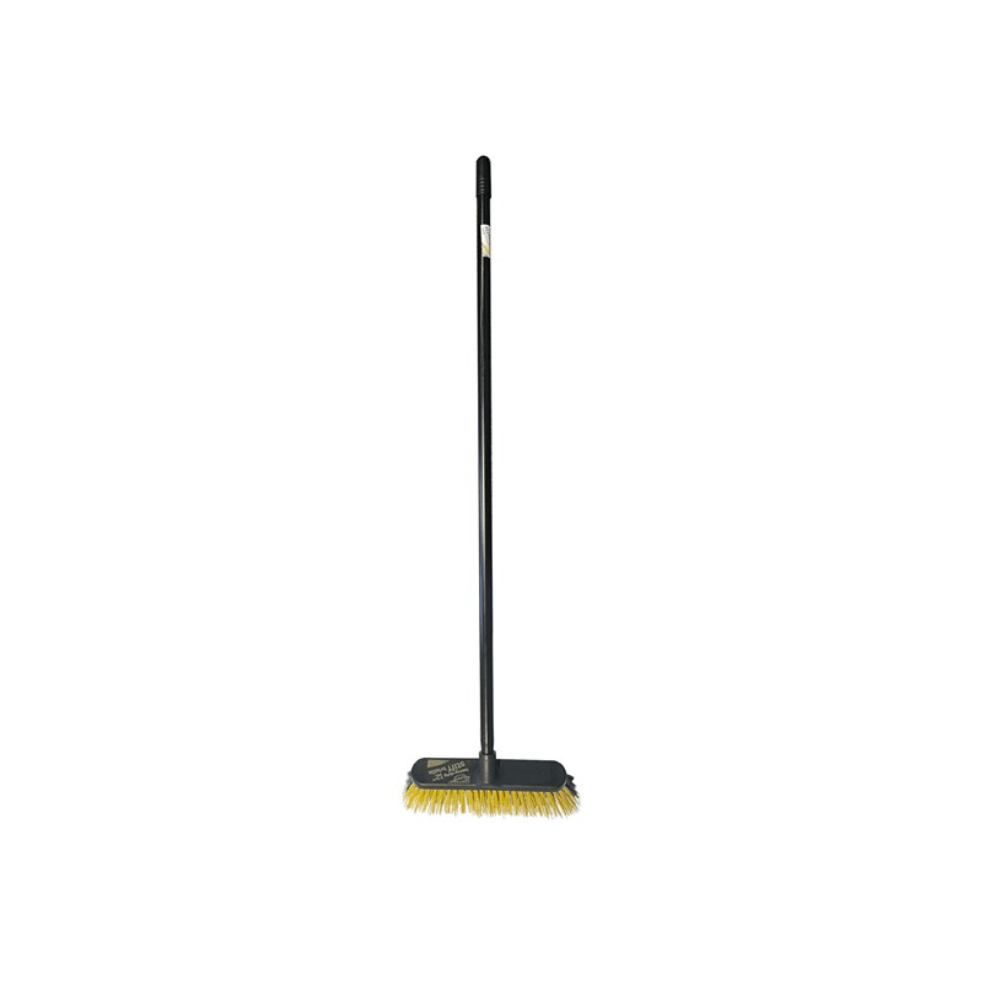 12"HEAVY DUTY STIFF BRISTLE BROOM AND HANDLE - Ready Set Supplied12"HEAVY DUTY STIFF BRISTLE BROOM AND HANDLE100