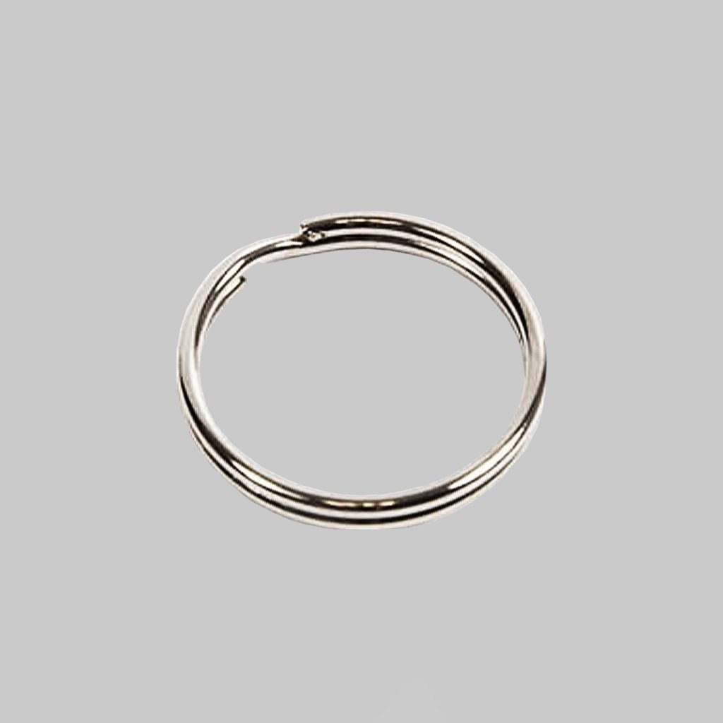 25mm Nickel Plated Steel Split Ring For Engraved Key Fobs Sign - Ready Set Supplied25mm Nickel Plated Steel Split Ring For Engraved Key Fobs Sign55160