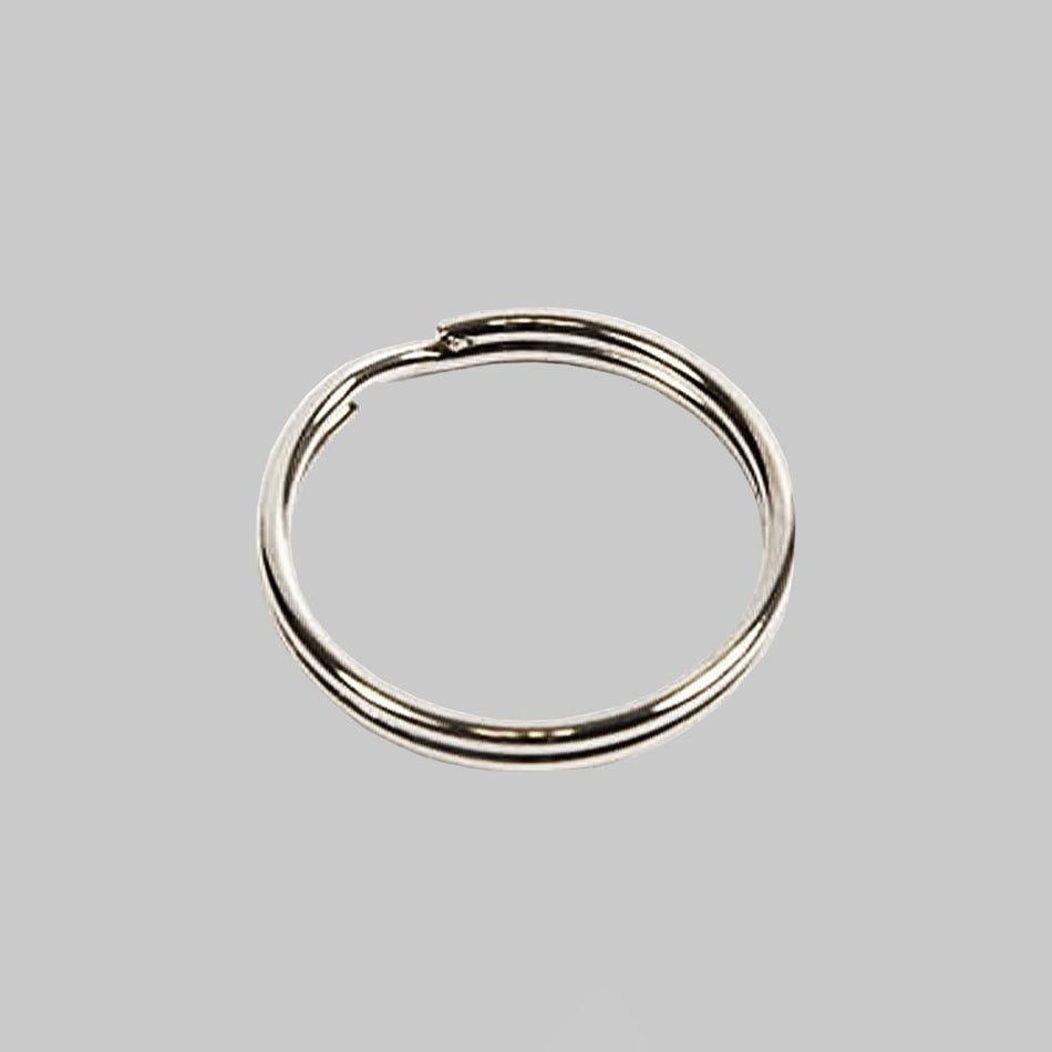 25mm Nickel Plated Steel Split Ring For Engraved Key Fobs Sign - Ready Set Supplied25mm Nickel Plated Steel Split Ring For Engraved Key Fobs Sign55160