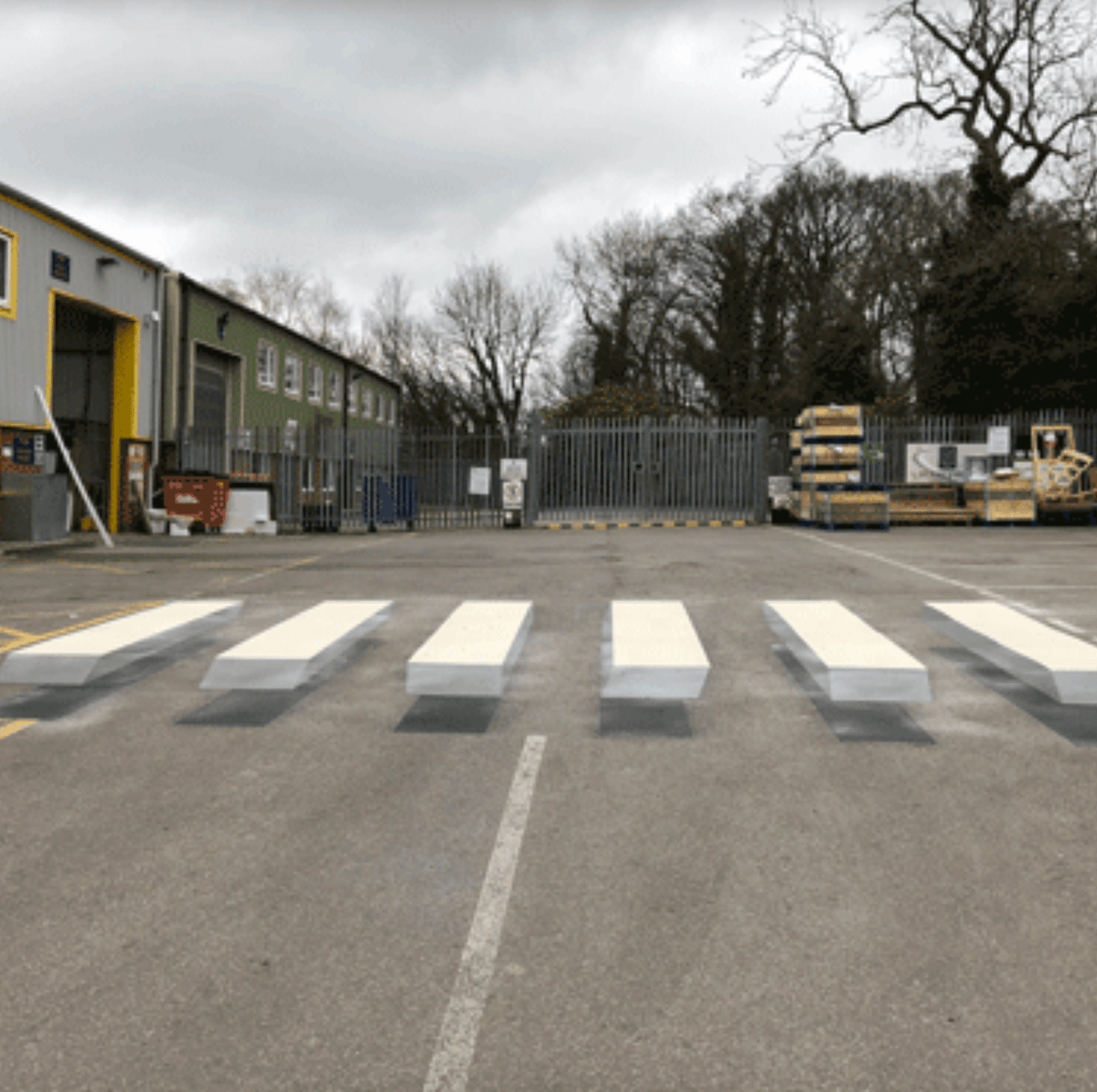 3D Zebra Crossing Thermoplastic Markings - Ready Set Supplied3D Zebra Crossing Thermoplastic Markings