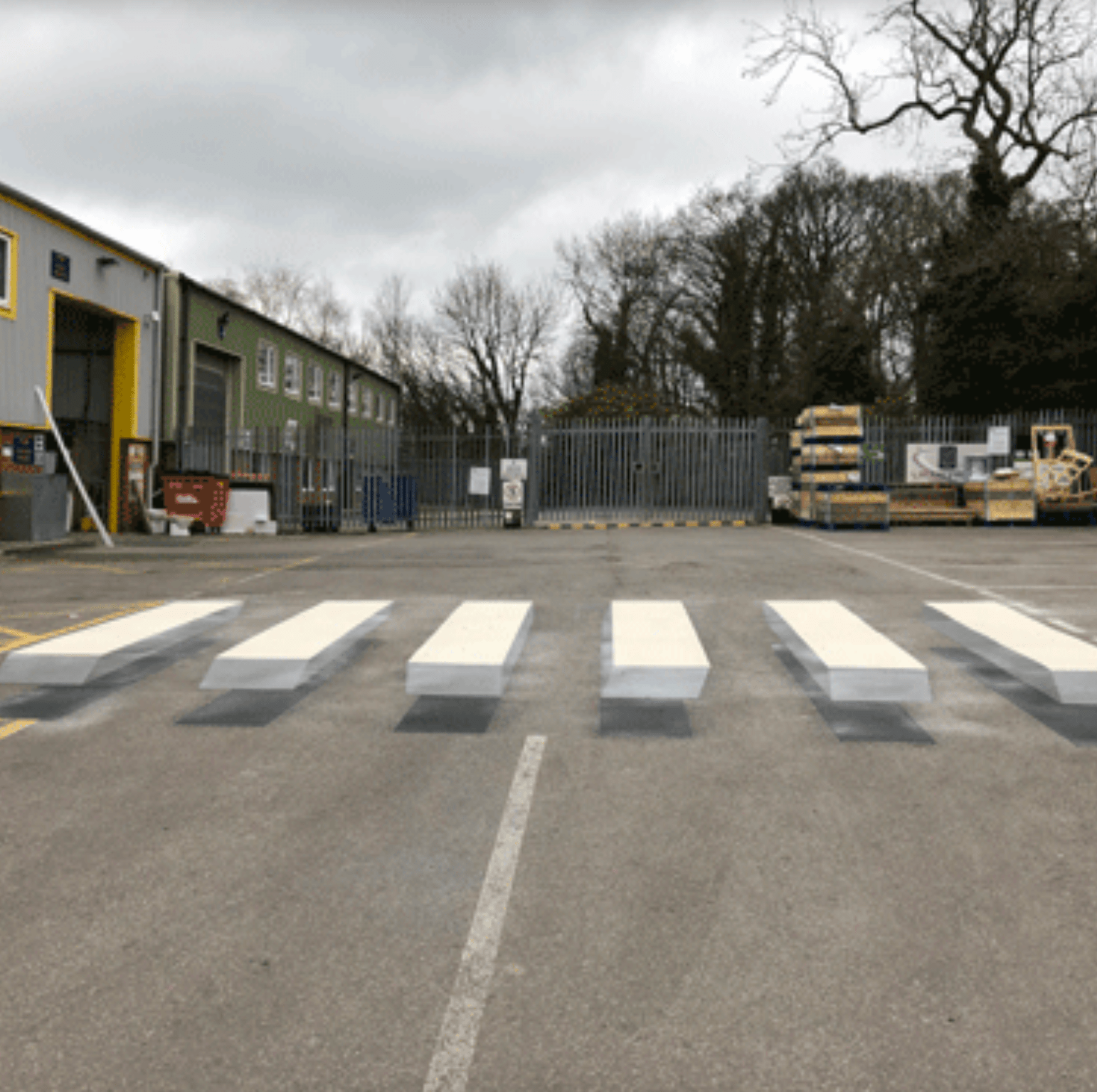 3D Zebra Crossing Thermoplastic Markings - Ready Set Supplied3D Zebra Crossing Thermoplastic Markings