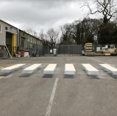 3D Zebra Crossing Thermoplastic Markings - Ready Set Supplied3D Zebra Crossing Thermoplastic Markings