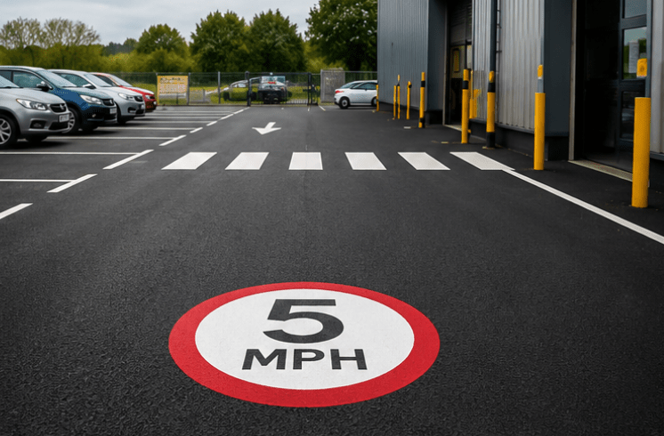 5mph Speed Roundel - Tricolour - Ready Set Supplied5mph Speed Roundel - Tricolour600mm x 600mm
