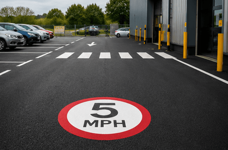 5mph Speed Roundel - Tricolour - Ready Set Supplied5mph Speed Roundel - Tricolour600mm x 600mm