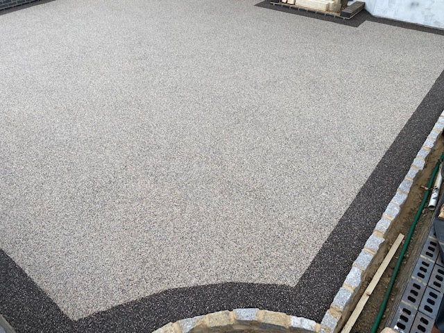 Blue Spec Resin Bound Blend - Ready Set Supplied