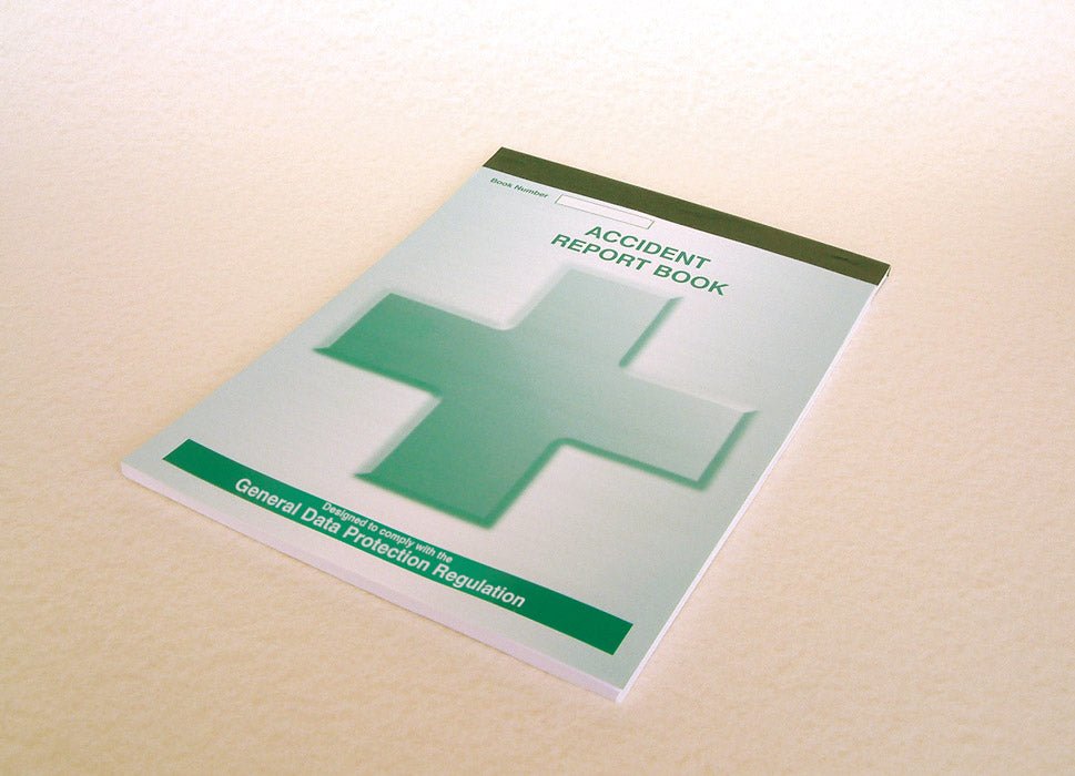Accident Report Book Log (50 Individual Records) - Ready Set SuppliedAccident Report Book Log (50 Individual Records)56095