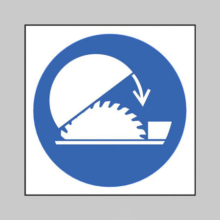 Adjustable Guards Symbol Sign - Ready Set SuppliedAdjustable Guards Symbol SignRigid Plastic15411F