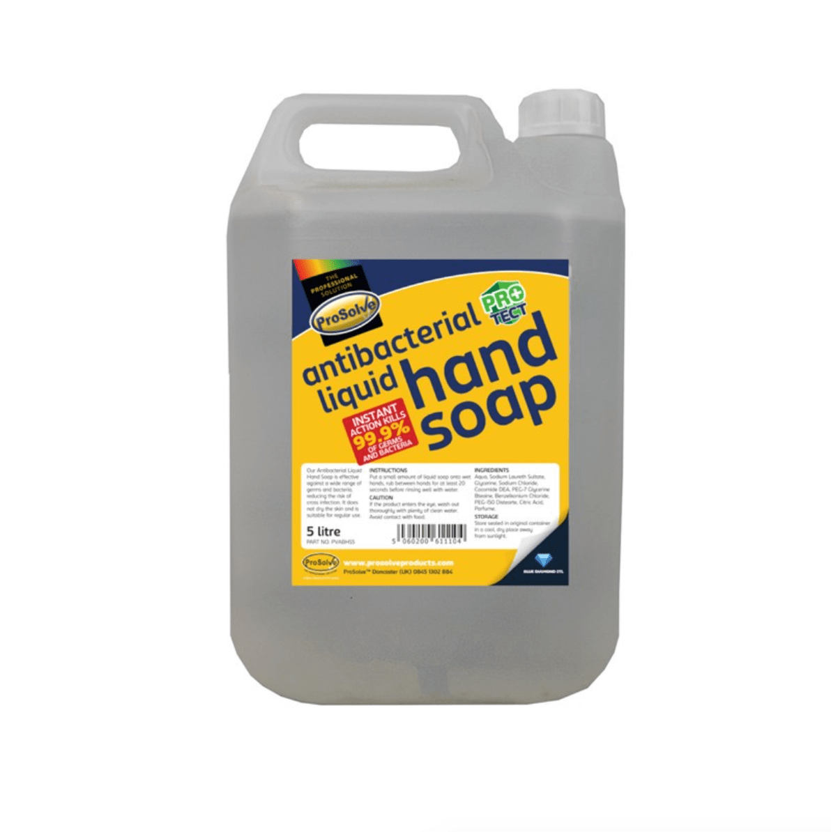 ANTIBACTERIAL HAND SOAP 5L - Ready Set SuppliedANTIBACTERIAL HAND SOAP 5L100