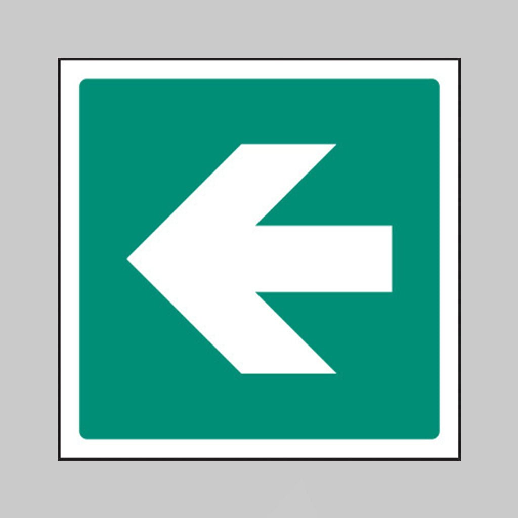 Arrow 180 Degree Sign - Ready Set SuppliedArrow 180 Degree SignRigid Plastic12038C