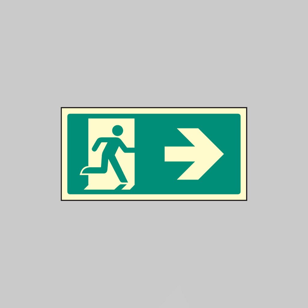 Arrow Right Intermediate Marker - Ready Set SuppliedArrow Right Intermediate MarkerUltra Bright (Class C) Photoluminescent Rigid32153V