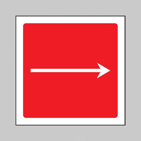 Arrow - Straight Sign - Ready Set SuppliedArrow - Straight SignRigid Plastic11021C