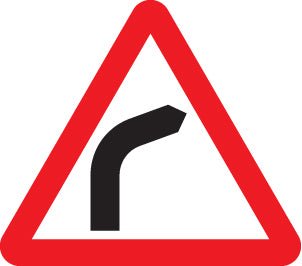Bend Ahead - Right Class R2 600mm Triangle With Channelling Sign - Ready Set SuppliedBend Ahead - Right Class R2 600mm Triangle With Channelling Sign57760