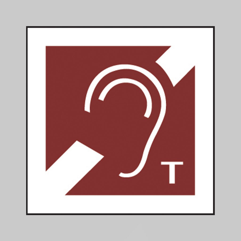 Braille - Hearing Loop 150 X 150mm Sign - Ready Set SuppliedBraille - Hearing Loop 150 X 150mm Sign56104