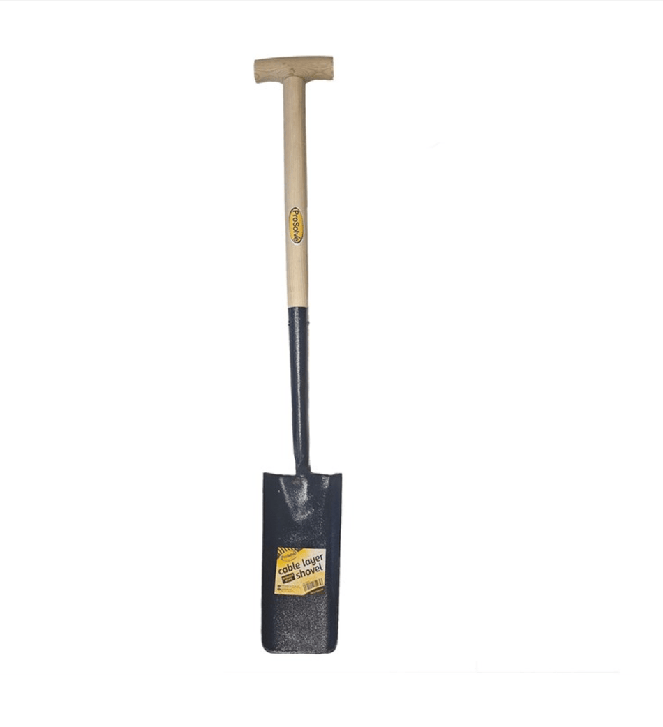 CABLE LAYER SHOVEL - WOODEN T HANDLE - Ready Set SuppliedCABLE LAYER SHOVEL - WOODEN T HANDLE100