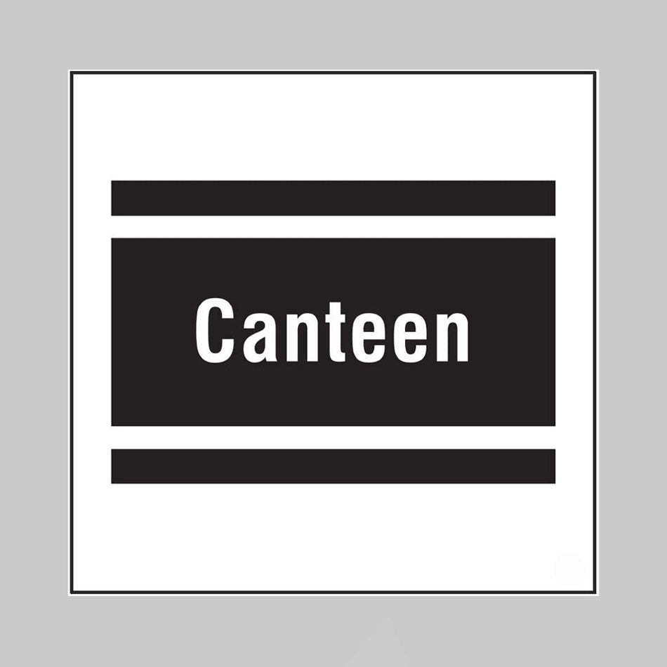 Canteen, Builder Signs 400 x 400mm - Ready Set SuppliedCanteen, Builder Signs 400 x 400mm55712