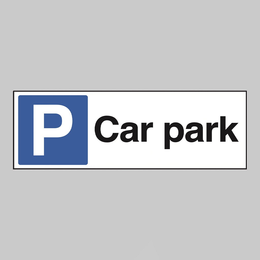 Car Park Sign - Ready Set SuppliedCar Park SignRigid Plastic17575G