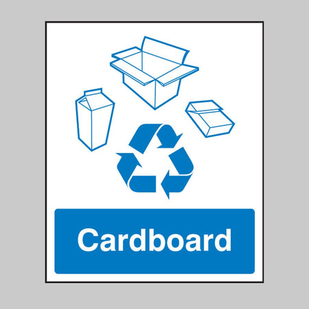 Cardboard Recycling Sign - Ready Set SuppliedCardboard Recycling SignRigid Plastic16619H