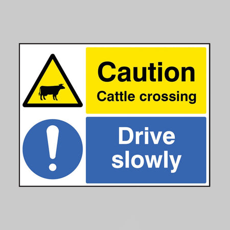 Cattle Crossing Sign - Ready Set SuppliedCattle Crossing Sign15530Q