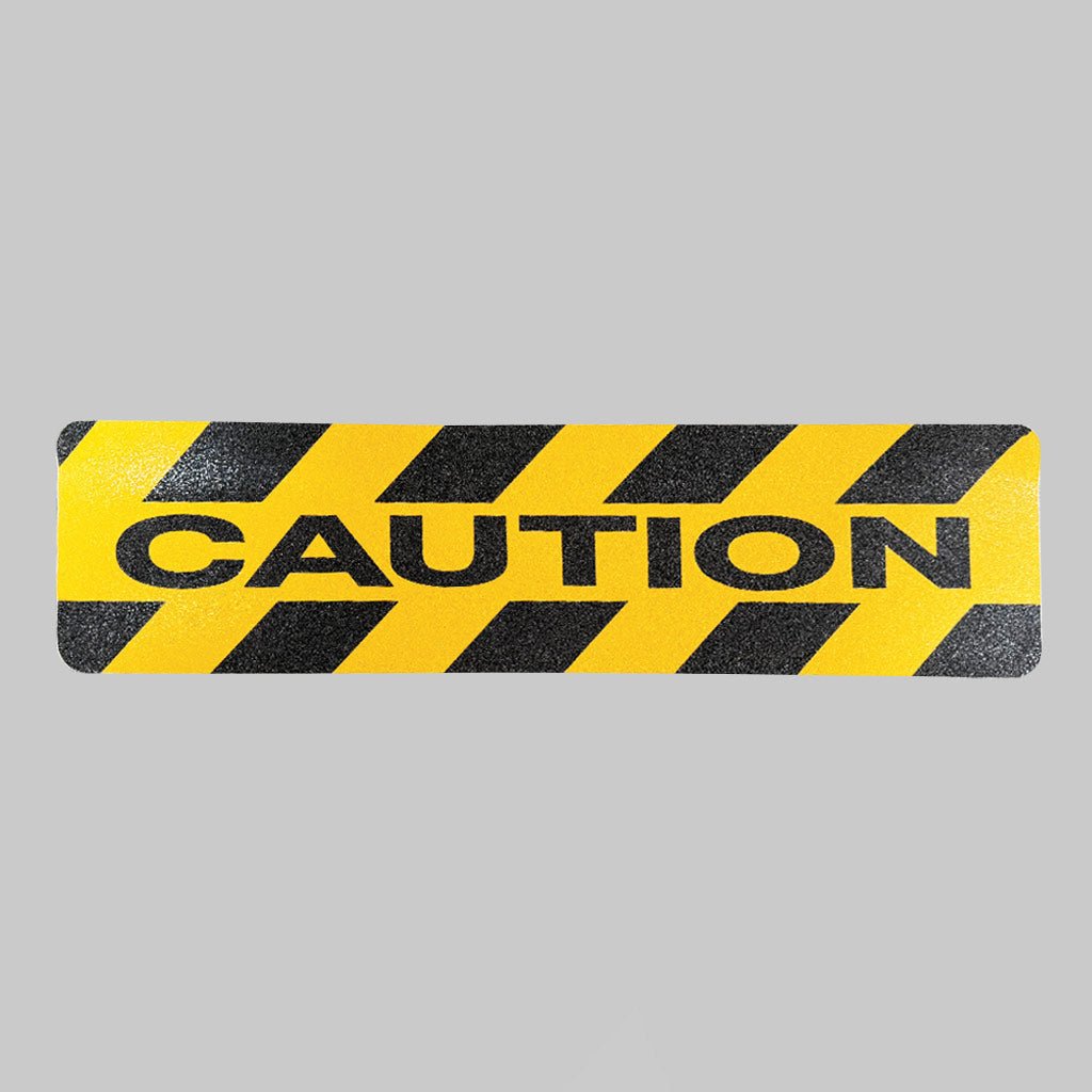 Caution Anti-Slip Mat 610 x 150mm Sign - Ready Set SuppliedCaution Anti-Slip Mat 610 x 150mm Sign59634