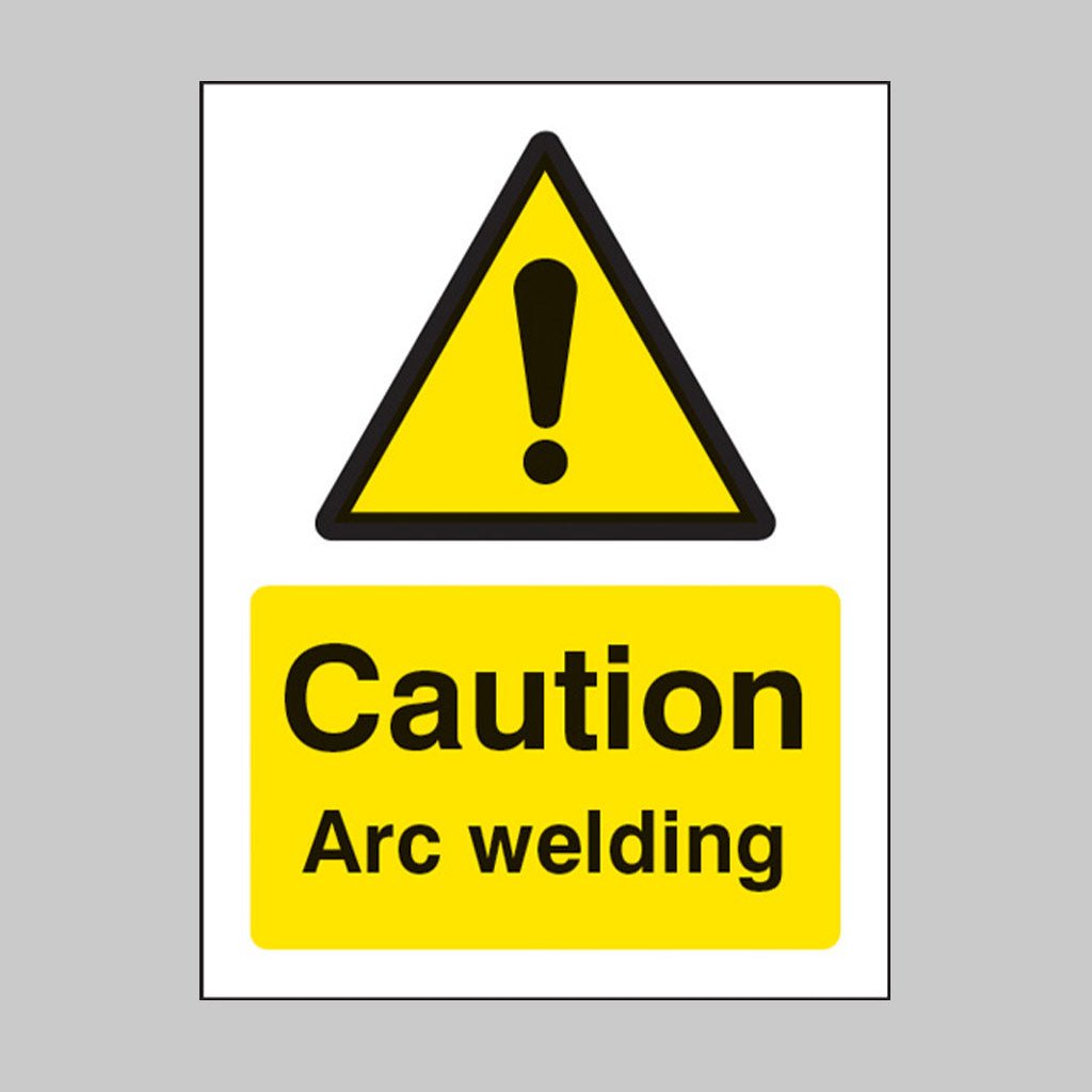 Caution Arc Welding Sign - Ready Set SuppliedCaution Arc Welding SignRigid Plastic14212E