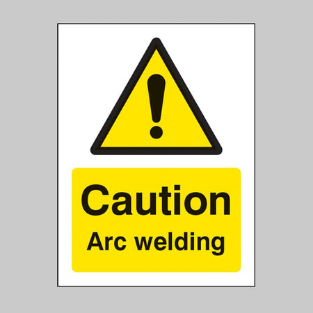 Caution Arc Welding Sign - Ready Set SuppliedCaution Arc Welding SignRigid Plastic14212E