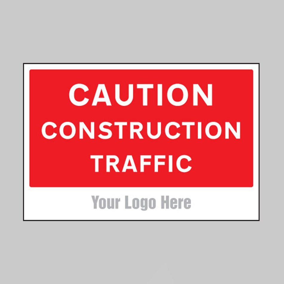 Caution Construction Traffic, Builder Signs 600 x 400mm - Ready Set SuppliedCaution Construction Traffic, Builder Signs 600 x 400mm55762
