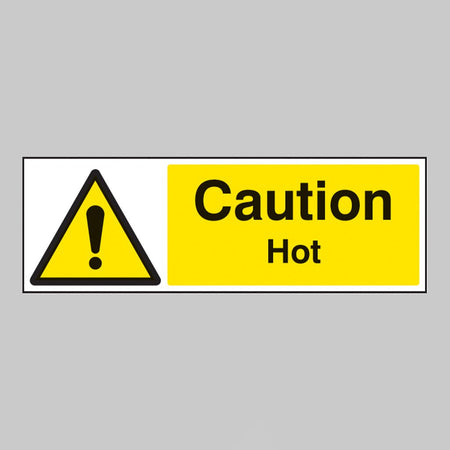 Caution Hot Sign - Ready Set SuppliedCaution Hot SignRigid Plastic14208G