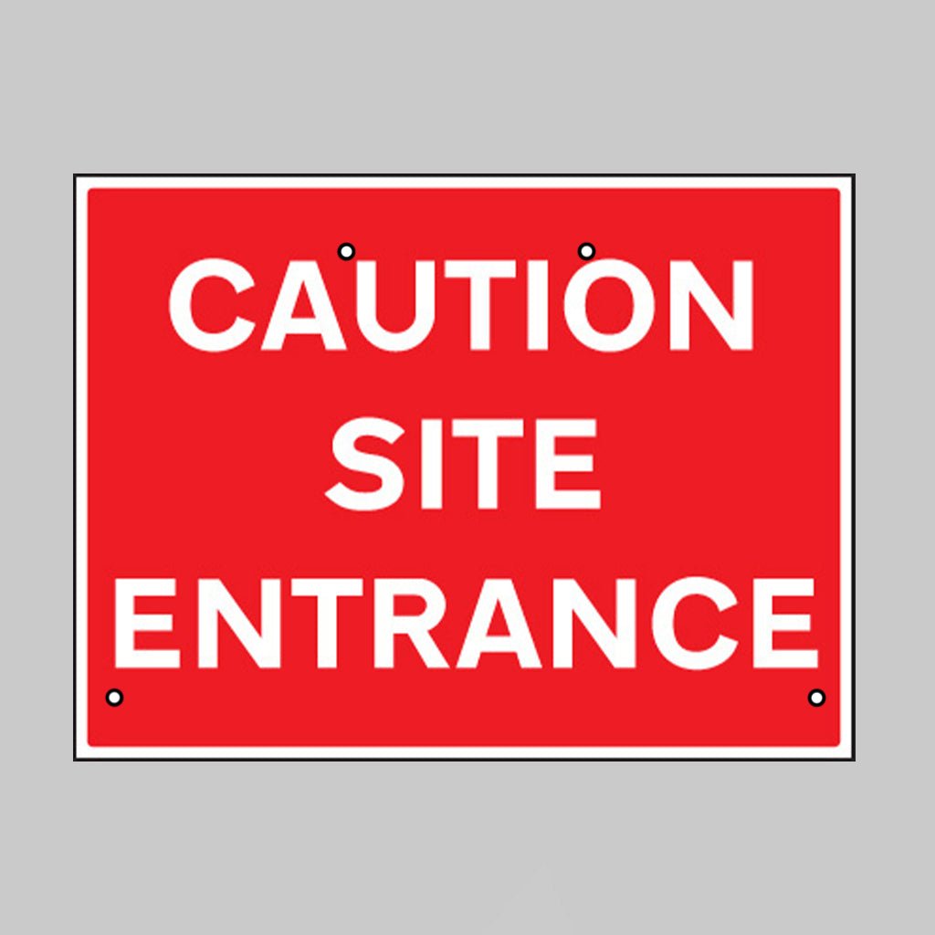 Caution Site Entrance Sign – 600 X 450mm RA1 Re-Flex - Ready Set SuppliedCaution Site Entrance Sign – 600 X 450mm RA1 Re-Flex56431