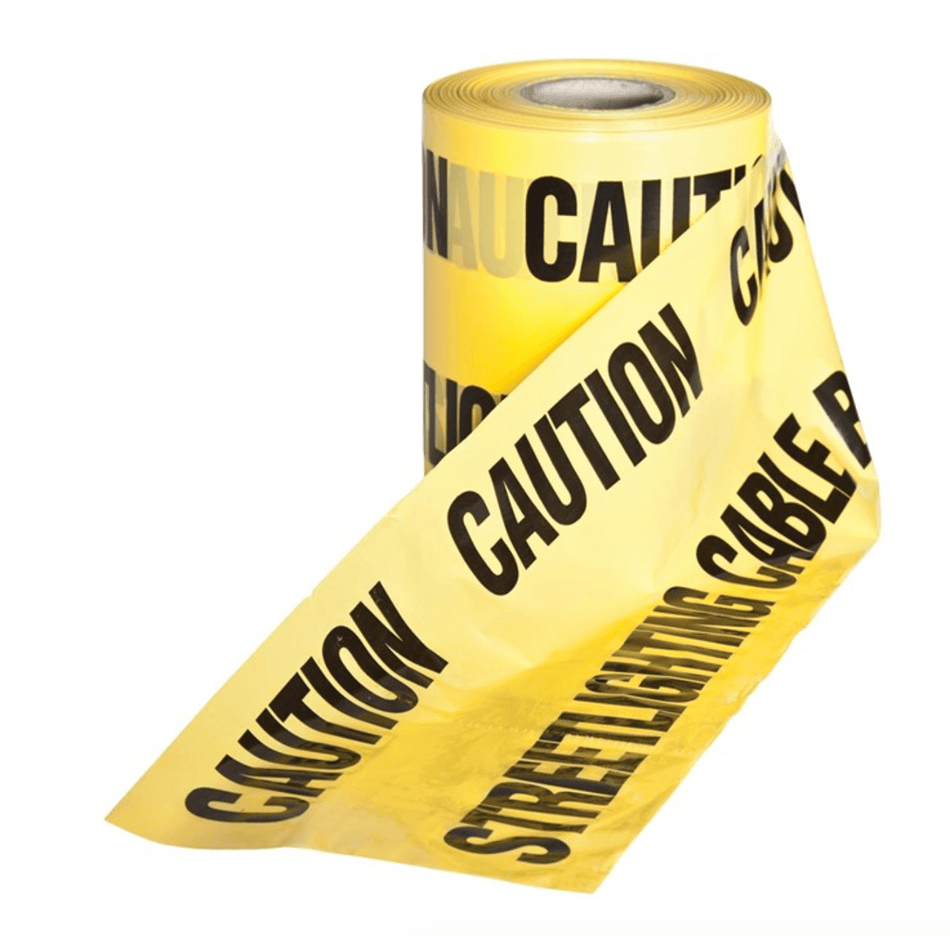Caution Tape 150mm x 365mm - Ready Set SuppliedCaution Tape 150mm x 365mm