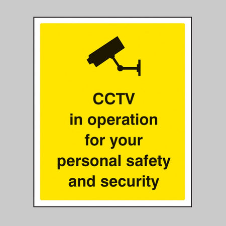 CCTV In Operation For Your Safety 75 x 100mm Sav On Face Sign - Ready Set SuppliedCCTV In Operation For Your Safety 75 x 100mm Sav On Face Sign59791