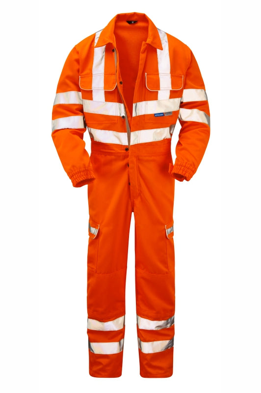 PULSAR® PROTECT HV Orange Combat Coverall - Ready Set Supplied
