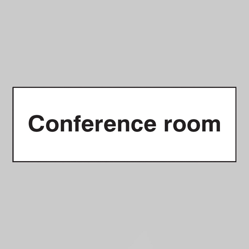 Conference Room Sign - Ready Set SuppliedConference Room SignRigid Plastic16425G