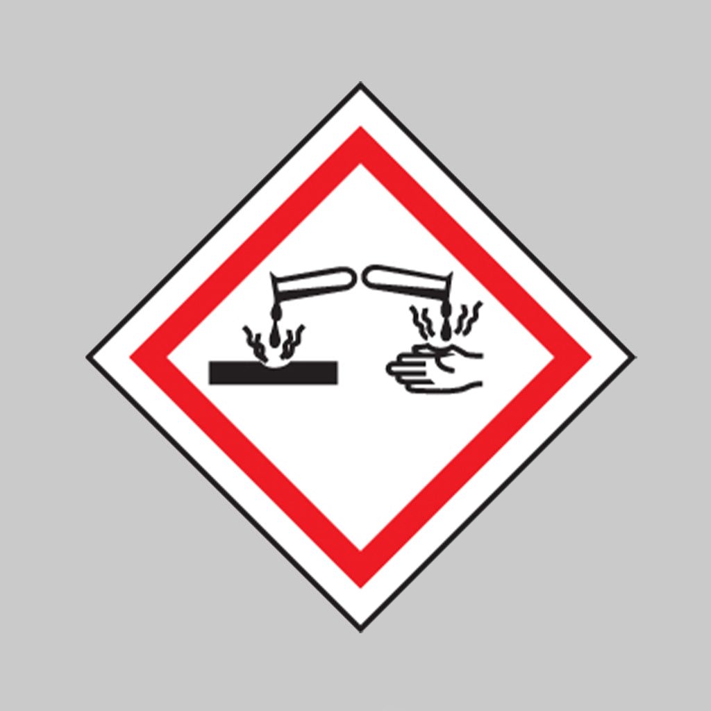 Corrosive GHS Label - Ready Set SuppliedCorrosive GHS LabelRigid Plastic14544U
