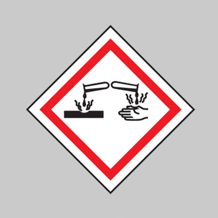 Corrosive GHS Label - Ready Set SuppliedCorrosive GHS LabelRigid Plastic14544U