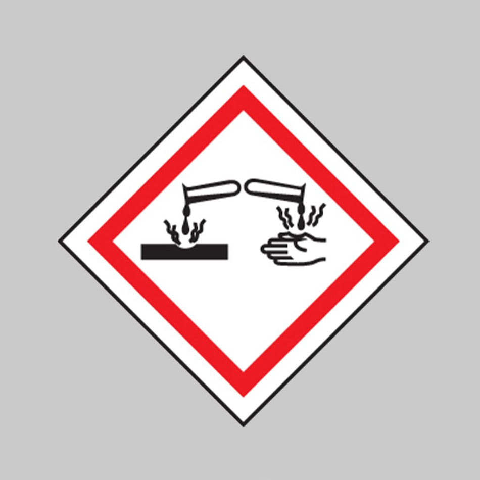 Corrosive GHS Label - Ready Set SuppliedCorrosive GHS LabelRigid Plastic14544U