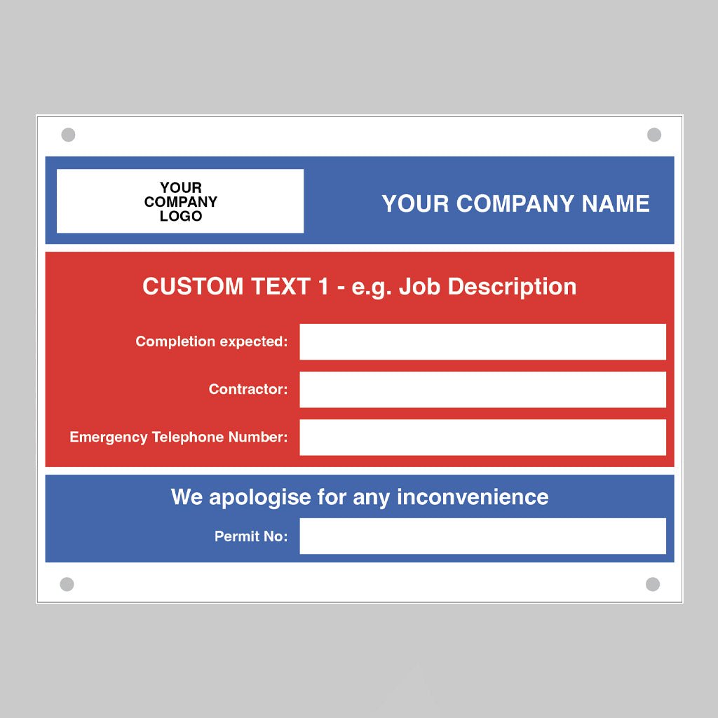 Courtesy Sign With Bungee Ties 810 x 610 Euroflute - Ready Set SuppliedCourtesy Sign With Bungee Ties 810 x 610 Euroflute55138