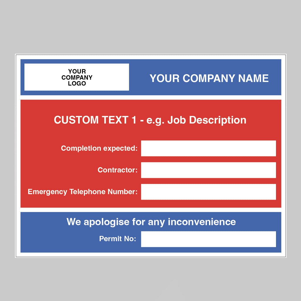 Courtesy Sign With Drywipe Information Sections 600 x 450mm Zintec - Ready Set SuppliedCourtesy Sign With Drywipe Information Sections 600 x 450mm Zintec53736