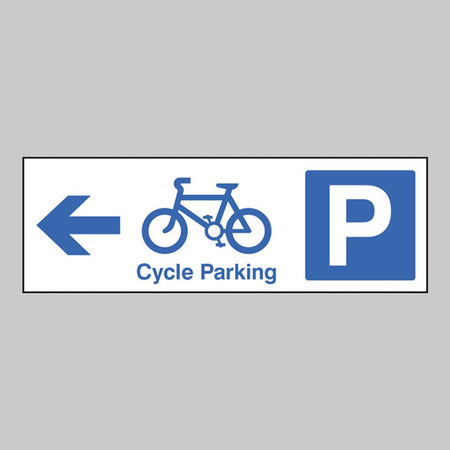 Cycle Parking <- Sign - Ready Set SuppliedCycle Parking <- SignRigid Plastic17693G