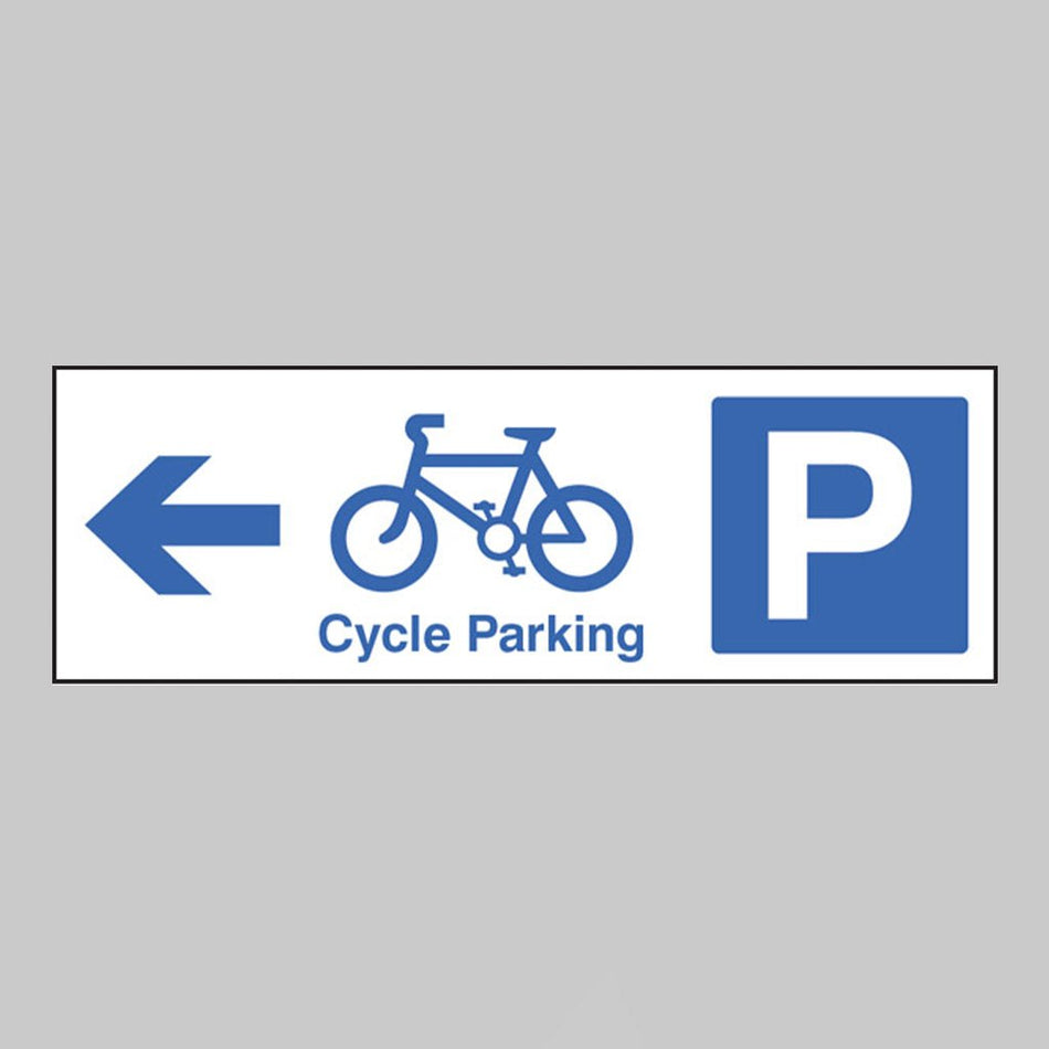 Cycle Parking <- Sign - Ready Set SuppliedCycle Parking <- SignRigid Plastic17693G