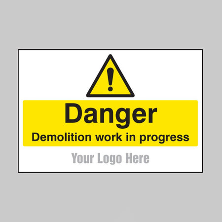 Danger Demolition In Progress, Builder Signs 600 x 400mm - Ready Set SuppliedDanger Demolition In Progress, Builder Signs 600 x 400mm55786